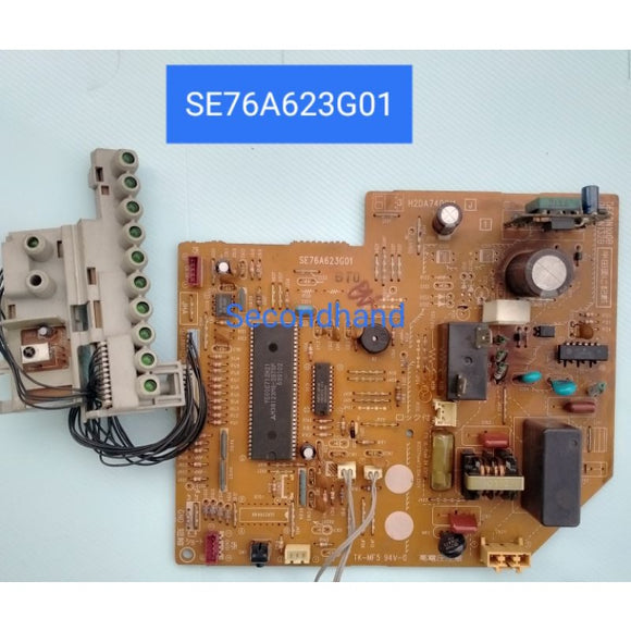 ชุดแผงวงจรแอร์ Mitsubishi electric (SE76A623G01), (SE76A715G01)**อะไหล่แท้ มือสอง