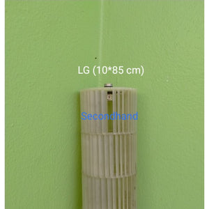 ใบพัดลมคอยล์เย็นแอร์/โพรงกระรอก  LG (10*85 cm ) อะไหล่แท้มือสอง