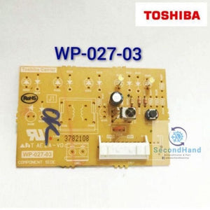 แผงรับสัญญาณรีโมทแอร์ Toshiba carrier ( WP-027-03 ) อะไหล่แท้ มือสอง