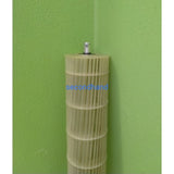 ใบพัดลมคอยล์เย็นแอร์/โพรงกระรอก ไฮเออร์ Haier ขนาด 9.5*58.5 cm. อะไหล่แท้มือสอง