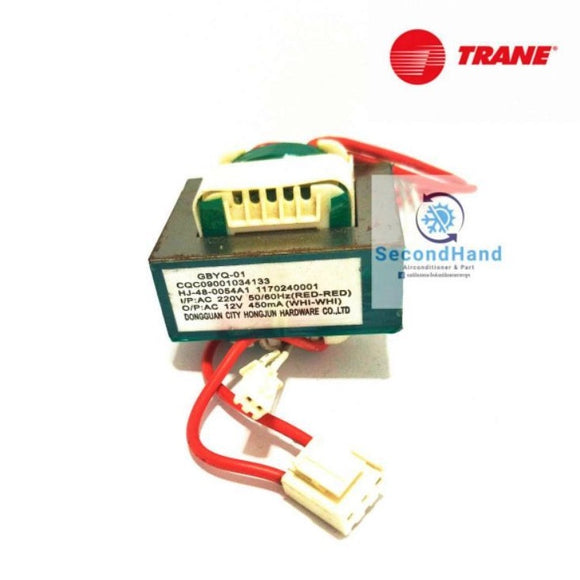 หม้อแปลงไฟมี Transformer Air TRANE ใช้กับแผงวงจรแอร์ TRANE รุ่น MCW509DB5A01 ***อะไหล่แท้ มือสอง