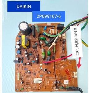 แผงวงจรคอยล์เย็นแอร์ DAIKIN พาท 1606540L(2P099167-4 ,2P099167-6)**อะไหล่แท้ มือสอง