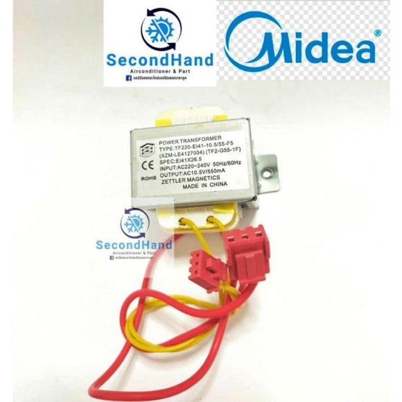 หม้อแปลงไฟ Power Transformer/TF220-EI41-10.5 ใช้กับแอร์ Midea ***อะไหล่แท้ มือสอง