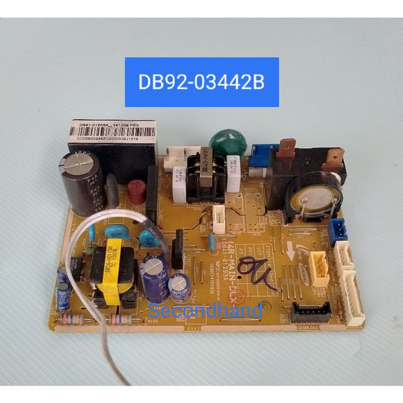แผงวงจรแอร์ Samsung(ระบบธรรมดา)สามเหลี่ยม DB92-03442B,DB93-03442H,DB92-03442L (14-Rmain-DLX-1)  อะไหล่แท้ มือสอง