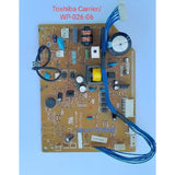 แผงวงจรแอร์ Toshiba Carrie( WP-026-06 )PART No. 43T69988 อะไหล่แท้มือสอง