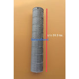 ใบพัดลมคอยล์เย็นแอร์/โพรงกระรอก Hitachi รุ่น RAS-X13CGT (ขนาด 11.5*59.5 cm) **อะไหล่แท้มือสอง