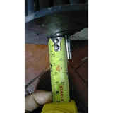 ใบพัดลมคอยล์เย็นแอร์/โพรงกระรอก Mitsubishi ขนาดกว้าง 10.5*ยาว 81cm. อะไหล่แท้มือสอง