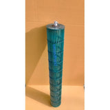 ใบพัดลมคอยล์เย็นแอร์/โพรงกระรอก  Central air ( 9.8*71 cm ) เดือยยาว 2.3 ซม.(ล็อคนอก) **อะไหล่แท้มือสอง