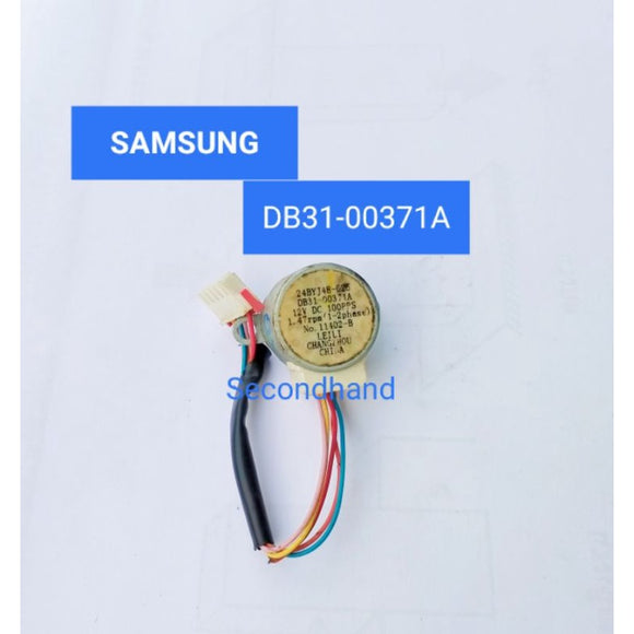 มอเตอร์สวิงแอร์ SAMSUNG/ Part No : DB31-00371A (แถมฟรีสายแพร์) อะไหล่แท้มือสอง