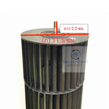 ใบพัดลมแอร์/โพรงกระรอก Hitachi ขนาด 11.5 * 70.8 ซม. ***อะไหล่แท้มือสอง