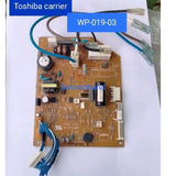 แผงวงจรคอยล์เย็นแอร์ Toshiba carrier ( WP-019-03 ) รุ่น 42TSU012-713  *** อะไหล่แท้ มือสอง