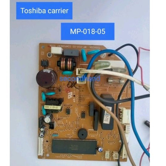 แผงวงจรคอยล์เย็นแอร์โตชิบา  Toshiba carrier (WP-018-05) รุ่น 42TSR010-713 ***  อะไหล่แท้ มือสอง