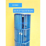 ใบพัดลมคอยล์เย็นแอร์/โพรงกระรอก Econo ขนาด 9.2*57.8 cm.***อะไหล่แท้มือสอง